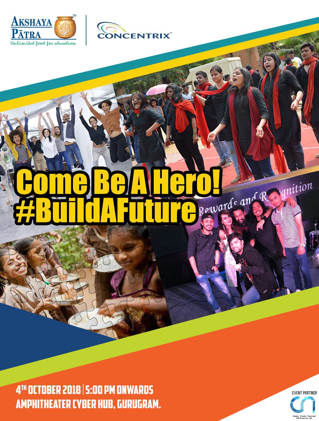 Akshaya Patra Organises a Musical & Fundraiser Event for #DaanUtsav2018 in partnership with Concentrix and DLF Cyber Hub