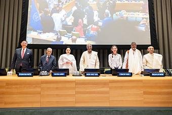 Akshaya Patra’s 4 billion meals commemoration at the United Nations, New York