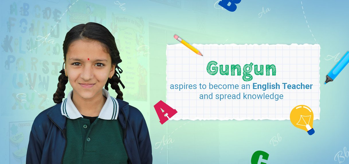 Gungun Aspires to Become an English Teacher and Spread Knowledge