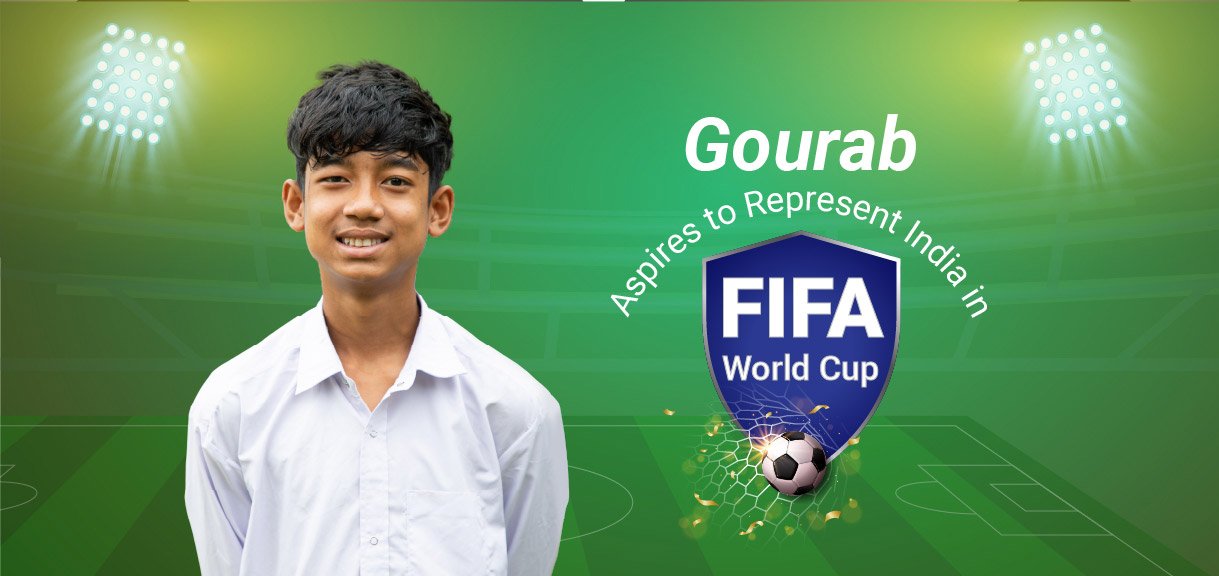 Gourab Aspires to Represent India in FIFA World Cup