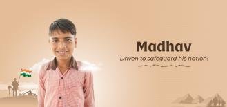 On his way to protect his country