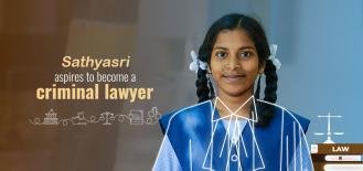 Sathyasri - A Future Criminal Lawyer with a Mission