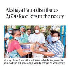 Akshaya Patra's COVID-19 Relief Services in India