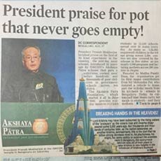 President visits Bangalore