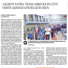 Jagriti Yatra-Awareness Campaign in Visakhapatnam |Akshaya Patra