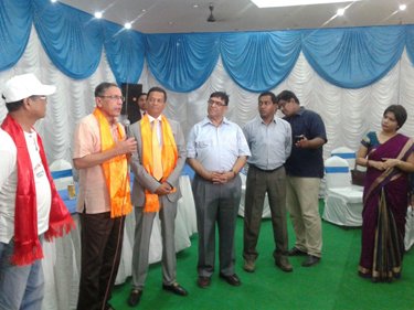 Indian Ambassador to Nepal visits kitchen