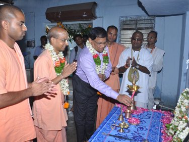 Kitchen extension inauguration at Hyderabad