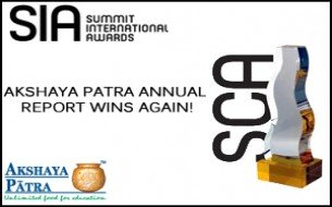 Annual Report wins Summit Creative Award for the second time!