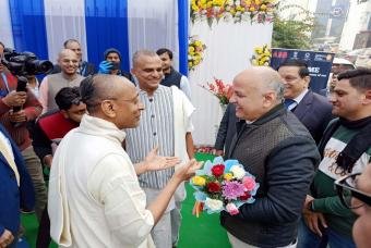 Akshaya patra kitchen in Delhi