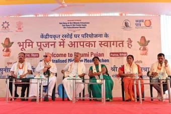 bhumi pooja for patna kitchen